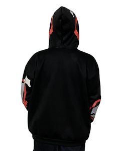 Sweat à capuche fonctionnel à fermeture éclair intégrale avec une couverture faciale respirante, un intérieur en polaire chaud et une coupe décontractée pour un confort par tous les temps. - Product Image 4