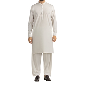 Ensemble Salwar Kameez pour Hommes, Tailles Personnalisées 2026, Style Indien et Pakistanais, Kurta Pajama Coupe Slim Anti-Plis pour Adultes - Product Image 1