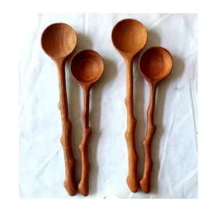 Cuillère utilitaire en bois d'acacia, accessoire de cuisine et de salle à manger, produit de service et de cuisson en provenance du Vietnam - Product Image 1