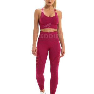 Wholesale Quick Dry Women <b>Yoga</b> <b>Set</b> For Sale High Waist Women <b>Yoga</b> <b>Set</b> Low Price Women <b>Yoga</b> <b>Set</b> - Product Image 3