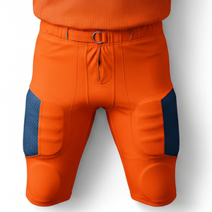 Uniforme de football américain personnalisé par sublimation, vêtements de sport d'équipe haute performance, maillot de jeu en mesh durable, ensemble d'entraînement - Product Image 2