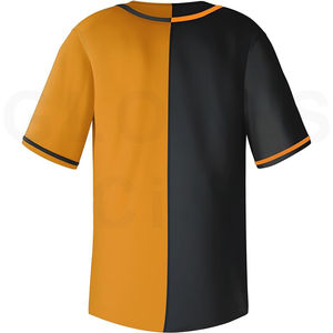Maillot de baseball personnalisé avec votre propre logo imprimé et brodé, vente en gros, personnalisation du logo brodé sur le maillot de baseball - Product Image 3