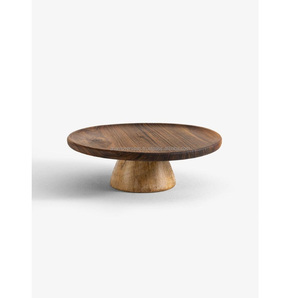 Natural Wood <b>Cake</b> <b>Stand</b> for <b>Cake</b> Display Wedding and Party Use - Product Image 4