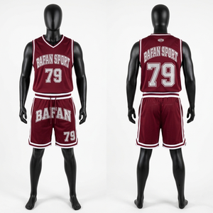 220 GSM Breathable Mesh Blue <b>White</b> Basketball Jersey Short Custom Sublimated Pro <b>2</b> <b>Pieces</b> <b>Sets</b> men's - Product Image 6