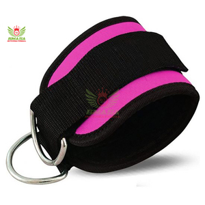 Wholesale High Quality Nylon Neoprene Label Machine <b>Ankle</b> Straps Non-slip Heavy Duty Customizable Size For Knee Massage - Product Image 6