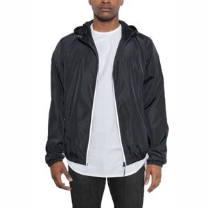 Chaqueta Impermeable de Nylon para Hombre 2025, Cortavientos Suave con Puños Elásticos y Cremallera, Material de Lona, Grosor Delgado - Product Image 1