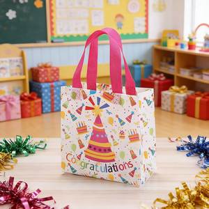 Eco Friendly PP Non Woven Gift Bag Custom printed <b>Tote</b> bag <b>Plastic</b> bags Offset Printed Eco Friendly Bag Wholesale Supplier - Product Image 5