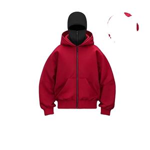 Sudadera con Capucha Extra Grande para Hombre, de Algodón y Felpa, con Acabado Lavado Ácido, Bolsillo Tipo Canguro, Ecológica, Transpirable, Informal, Urbana, para Invierno - Product Image 5