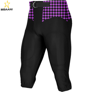 Pantalones de Entrenamiento de Fútbol para Jóvenes con Diseño a Cuadros, Uniforme de Entrenamiento Personalizado con su Logotipo y Número - Product Image 4