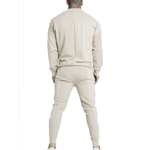 Survêtement de sport unisexe personnalisé 2026 coupe ajustée avec bandes latérales pour hommes et femmes - Product Image 2