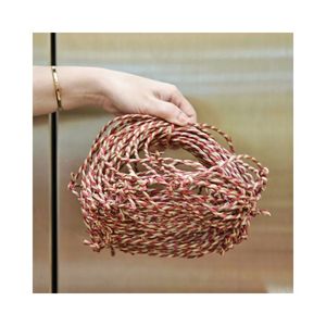 Green to environment Cup holder made from Seagrass Jute Single <b>String</b> Strong enough Jute Cup strap Cup stand holder wholesale - Product Image 6