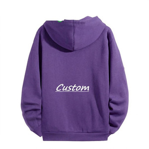 Sweat à capuche zippé personnalisé pour homme, coupe oversize, style streetwear, respirant, avec cordon assorti, idéal pour l'automne - Product Image 1