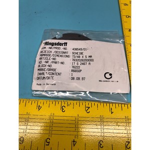 Anneau en graphite Ringsdorff 408549/01, 182660 - Équipement et pièces semi-conductrices de confiance pour le marché mondial - Product Image 1