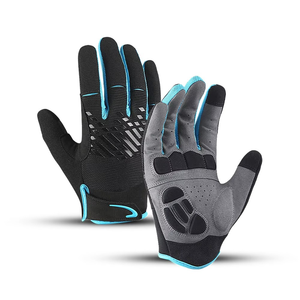 Guantes de Ciclismo Antideslizantes, Transpirables, Ligeros, de Dedo Completo, para Bicicleta de Montaña y Carretera, Unisex, para Ciclismo, Running, Senderismo, Deportes al Aire Libre, con Estampado - Product Image 3