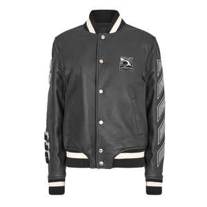 Vestes universitaires pour hommes à bas prix, en cuir de mouton, style décontracté et motard, vestes universitaires pour hommes - Product Image 1