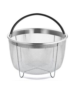 Modern Kitchen Metal <b>Colander</b> With Stable Base For Fruit Vegetable Washing And Fast Water Drainage - Product Image 1