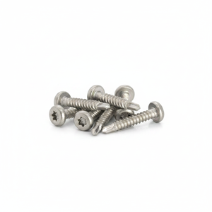 Vis à tête cylindrique en acier inoxydable 304/316/410, trempé, modèle 7.1, marque PDC, filetage standard impérial/métrique, classe 8, naturel, vente en gros - Product Image 1