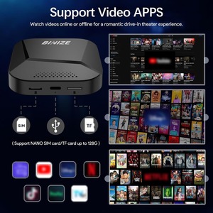 กล่อง Carplay Ai ระบบ Android 13 รองรับ Wireless Carplay และ Wireless Android Auto กล่อง AI สำหรับ Carplay พร้อมแอปวิดีโอ 4+64G - Product Image 5