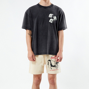 เสื้อยืดพิมพ์ลายพัฟฟ์ผู้ชาย ดีไซน์ใหม่ ขายดี / เสื้อยืดผู้ชายสั่งทำโลโก้ขายส่ง ผลิตในปากีสถาน - Product Image 4