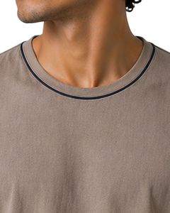 Débardeur Homme Marron Taupe Sans Manches en Jersey de Coton Premium – Idéal pour la Gym, le Fitness, et les Loisirs Estivaux – Léger, Respirant, Coupe Ajustée - Product Image 3