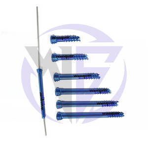Tornillos ortopédicos de titanio premium Herbert de 3.5 mm (14/40 mm) con instrumentos de destornillador quirúrgico azul - Product Image 4