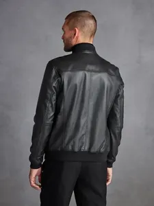 New <b>Top</b> Quality <b>Leather</b> Jacket For Men And Unique Design <b>High</b> Quality Over Size <b>Leather</b> Jacket <b>Top</b> Hot Premium Quality <b>Leather</b> - Product Image 4