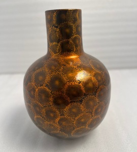 Premium Quality <b>Antique</b> Iron Flower Pot Bottle For Balcony Garden Decoration With Strong Durable Metal <b>Frame</b> Design - Product Image 1