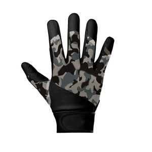 Guantes Profesionales de Fútbol Americano con Camuflaje, Agarre de Silicona Ultra Adherente, Guantes Deportivos para Receptores, para Jóvenes y Adultos - Product Image 4
