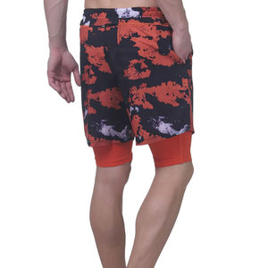 Shorts en toile de coton de qualité supérieure pour hommes grandes tailles, style streetwear tendance, taille élastique, motif uni, nouveauté en vente en ligne - Product Image 2