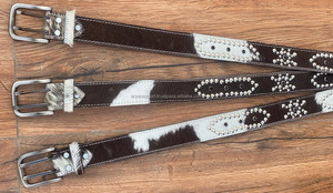 Luxury Handmade <b>Belts</b> Western Cowboy Genuine Cowhide Leather <b>Belt</b> With Hair on Design Manufacturer and Wholesaler - Product Image 6