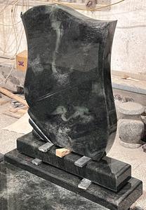 Hongarije Modern Design Begraafplaats Natuurlijke Tropisch Groene Granieten Stenen Grafstenen Kerkhof Grafstenen Monument Gedenkteken - Product Image 3