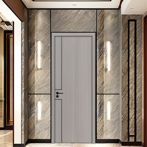 Puerta Interior de Madera WPC de Diseño Vietnamita para Casa, Apartamento, Hotel y Oficina - Puerta Dewoo - Product Image 5