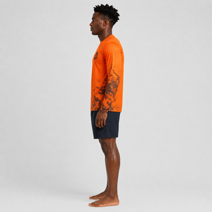 Camisa de pesca premium para hombre hecha con material transpirable de secado rápido, protección UV, ajuste cómodo y calidad duradera para pescadores. - Product Image 2