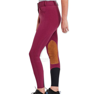 Pantalones de equitación con agarre de silicona en las rodillas, ropa transpirable de alto rendimiento, pantalones de equitación de Alexandria Industries - Product Image 6