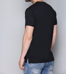 T-shirt Homme Oversize Col Rond 100% Coton Lourd Style Vintage Délavé à l'Acide Hip Hop Streetwear – Grande Vente - Product Image 5