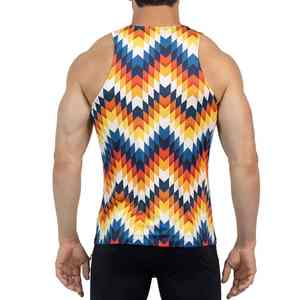 Camisetas sin Mangas para Hombre, Estilo Deportivo, Verano, Algodón, Corte Ajustado, Diseño Camuflado, Transpirable - Product Image 2