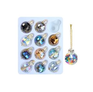 Ornements de Noël (9'' 10 pièces) Grandes boules de Noël gonflables, décorations de Noël pour l'intérieur et l'extérieur, décorations de fêtes - Product Image 5