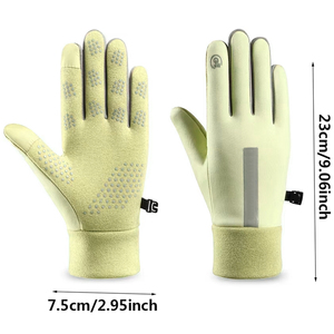 ถุงมือฤดูหนาว ถุงมือขี่ม้าหน้าหนาว หนา กันลม หน้าจอสัมผัสได้ อุ่น ถุงมือสกี คุณภาพสูง กันลื่น ถุงมือขี่ม้า - Product Image 6