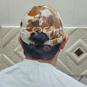 Gorra de Béisbol de Cuero Vacuno con Pelo de Primera Calidad - Product Image 4