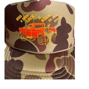 Venta al por mayor de 5 paneles sombrero de camionero Retro camuflaje espuma Gorras cuerda Snapbacks ala plana logotipo personalizado deportes caza de moda - Product Image 4