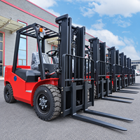 Chariots élévateurs diesel 4x4 4WD de 2, 3, 4 et 5 tonnes avec déplacement latéral, hauteur de levage 3m-6m, livraison gratuite