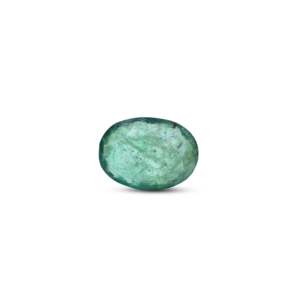 Lab-Created Cushion Cut Zambian Emerald 4.35 Carat Loose Gemstone for Fine Jewelry - Product Image 1
