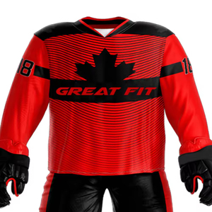 Good Quality Customized New Design Hockey Jersey With Reasonable Price Comfortable Ice Hockey Uniform BY Pakistan - Product Image 4