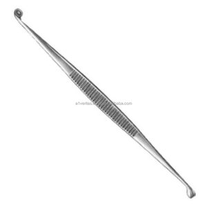 เครื่องมือผ่าตัดกระดูกแบบใช้ซ้ำได้ คุณภาพพรีเมียม ยี่ห้อ Martinii Bone Curette ทำจากเหล็กกล้าไร้สนิม สำหรับศัลยกรรมกระดูก |   ที่ใส่เข็ม - Product Image 2