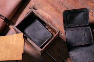 Durable Genuine Leather Trifold <b>Wallet</b> <b>Men</b> Custom Logo RFID Blocking Heavy Duty Credit <b>Card</b> Holder Purse OEM NTW-0058 - Product Image 6