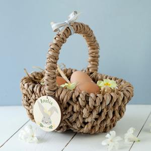 Cesta de almacenamiento de hierba marina adorable, decoración de Pascua para exteriores, cestas de paja de hierba marina a bajo precio - Product Image 4