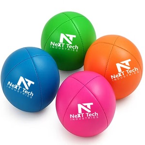Hot Sale Custom PU <b>Hacky</b> <b>Sack</b> Sports Toy Juggling Ball Advertising Hot Customized PU Juggling Ball - Product Image 1