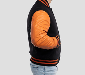 Premium Wool & Leather College Baseball <b>Jacket</b> for <b>Men</b> Classic Varsity Style - Product Image 3