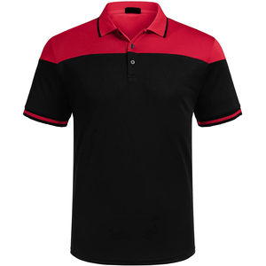 Men's Cotton For Polo <b>Collar</b> <b>T</b>-<b>shirts</b> Yellow And Black Solid Pattern With Logo Embroidery On Sale - Product Image 4