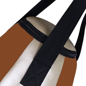 Saco de Boxeo de Piel Sintética con Cierre de Cremallera para Práctica de Golpeo para Adultos, Diseño Duradero Relleno de Arena - Product Image 6